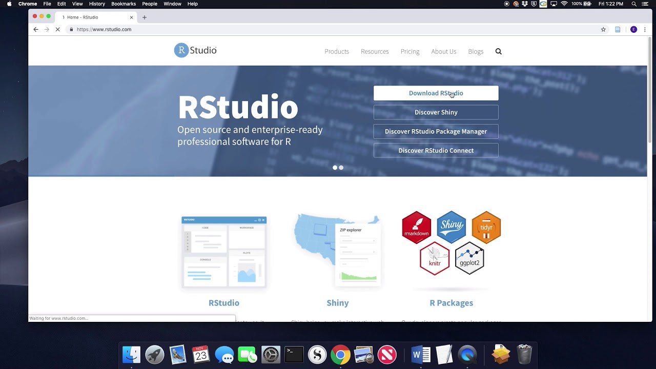 install r and rstudio
